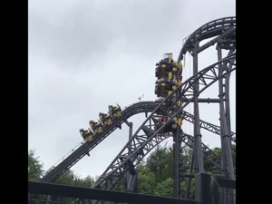 Supporting image for story: WATCH: Smiler riders left dangling for 45 MINUTES as Alton Towers ride breaks down