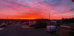 Shepherd's warning - Karen Burden took this lovely shot in Kingswinford