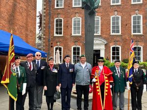 Ludlow Town Council at the ceremony
