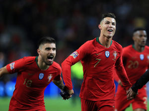 Supporting image for story: Wolves' Ruben Neves hails Cristiano Ronaldo as best of all time 
