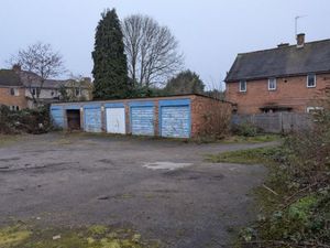 Supporting image for story: Three new homes could be built on garage site in village near Wolverhampton