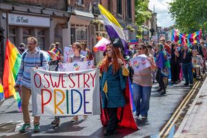 Oswestry Pride is returning this year. Picture: Graham 'Grum' Mitchell.