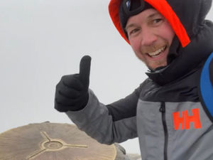 Supporting image for story: Businessman ticking off challenge after challenge to raise funds for charity