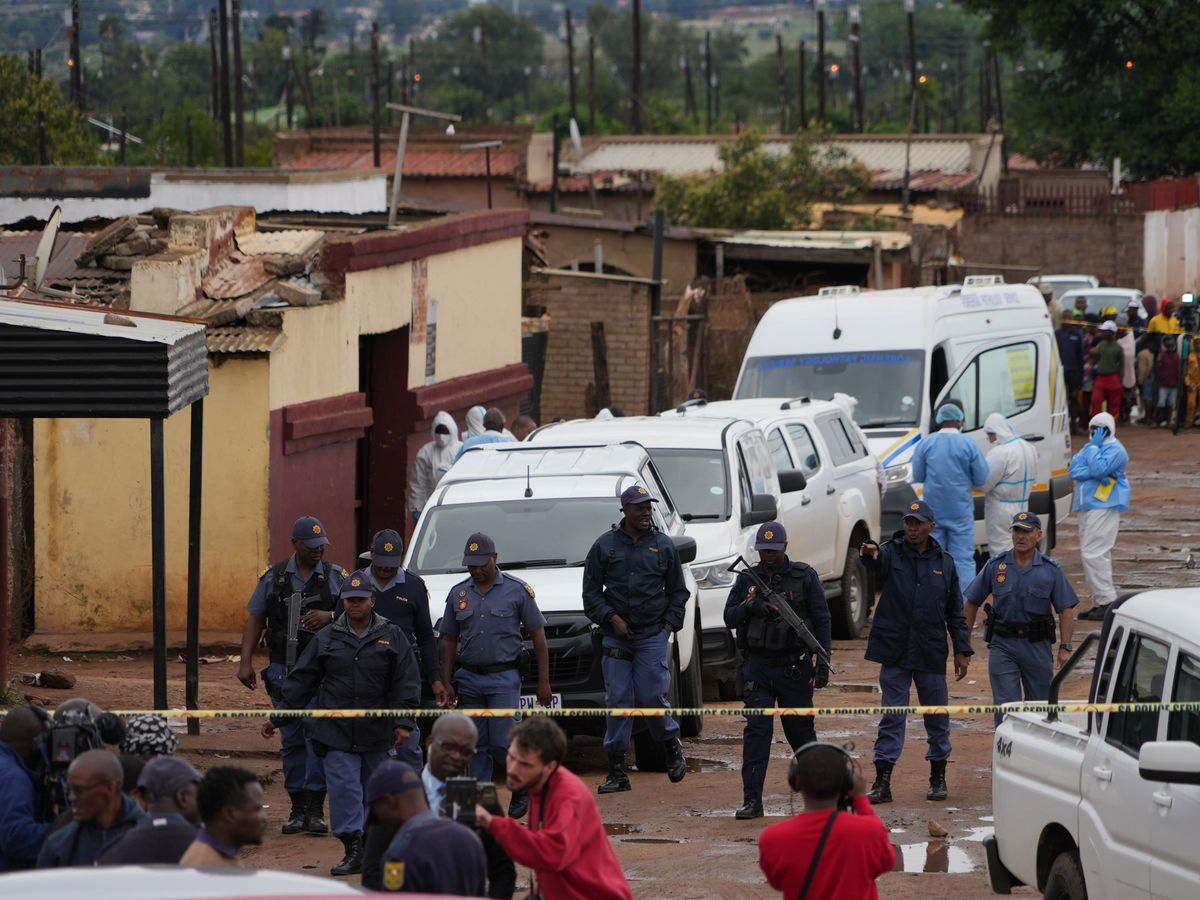 Nine killed and at least 10 wounded in South African pub shooting