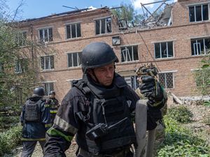 Supporting image for story: Four people killed in Russia and Ukraine as countries trade aerial attacks