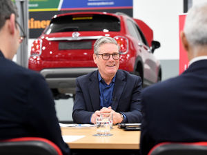 Supporting image for story: Labour's Keir Starmer arrives in the Black Country to outline vision for growth