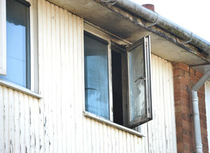 The scene at Ashbourne Road, Bloxwich