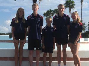 Supporting image for story: Medal joy for Florida five