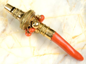 Supporting image for story: Teething rattle used by Napoleon II to go under the hammer in the West Midlands 