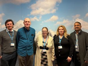 Matthew Petchey - Patient Experience and Involvement Manager at Black Country NHS Foundation Trust, Paul Risker – Patient Assessor, Leanne Boyd - Patient Assessor, Kristy Waldron – Patient Assessor and Winner Varghese, Facilities Manager at Black Country NHS Foundation Trust  