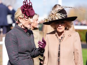 Supporting image for story: Camilla and Zara bring the glamour as Ladies Day returns to Cheltenham