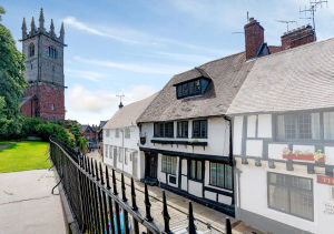 Tudor House on Fish Street, Shrewsbury. Photo: Zoopla/Strutt & Parker