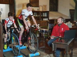 Supporting image for story: Newtown cyclists stay in the saddle with online sessions