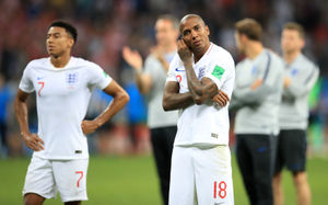 This defeat was something different for England fans, with the majority of fans hailing their side.