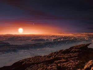 Supporting image for story: What's the weather like on Proxima b? Here's what scientists think