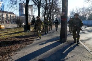 Ukrainian soldiers have been fighting Russian troops across the country