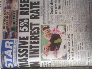 Supporting image for story: The day the economy crashed