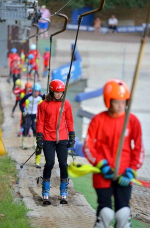 Taking the lift back to the top