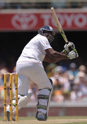 England's Michael Carberry bats