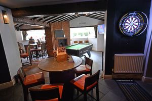 The pub has a modern look and all the different leisure facilities