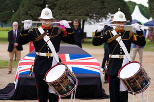 The Aston Martin Bulldog which was unveiled in London. Photo: Kirsty O'Connor/PA Wire
