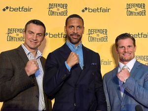 Supporting image for story: Richie Woodhall takes Rio Ferdinand under his wing