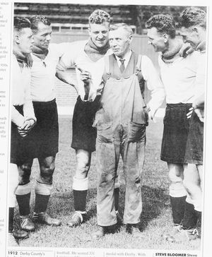 Steve Bloomer went on to become a successful coach