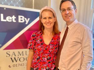 Catherine Buckley and Slawek Zalewski MARLA, Head of Lettings at Samuel Wood and Co-Director of Samuel Wood are pictured after of the free landlord webinar on May 15.