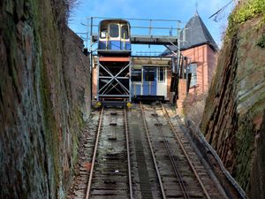 Supporting image for story: £8 a year on council tax as £500,000 loan to be taken out for repairs to wall next to Bridgnorth Cliff Railway 