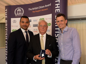 Supporting image for story: Shropshire man, 82, honoured for his volunteer work 