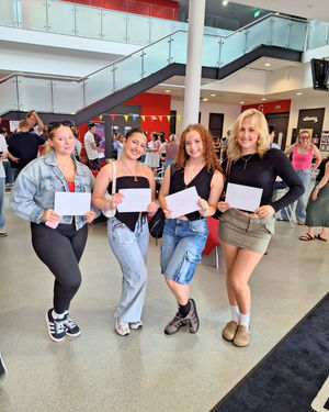 Students at BOA Creative, Digital and Performing Arts Academy celebrate A-Level results