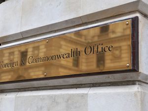 General view of Foreign Office sign