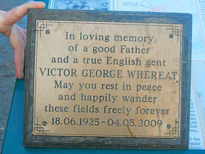 Supporting image for story: Mystery over plaque to Staffordshire man found on river bank after flooding