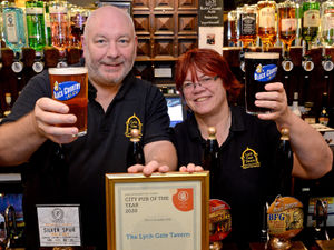 Supporting image for story: Wolverhampton pub celebrates city's top CAMRA award