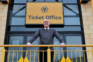 Head of ticketing at Wolves, James Davies, has been with the club for 23 years