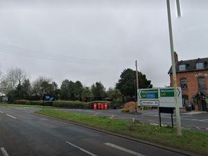 The A41 near The Bell Inn, Tong. Picture: Google