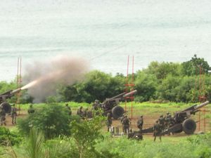 Supporting image for story: China appears to wind down threatening war games near Taiwan