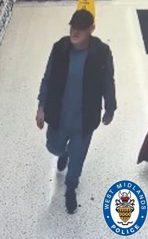 Do you know this man? Police wish to talk to him following a robbery in Stourbridge on Monday afternoon