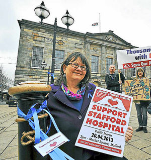 Karen Howell is standing for the NHA in Stafford