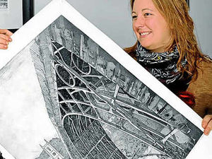 Supporting image for story: Shropshire artist pins hope on BBC TV show