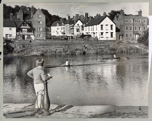 Supporting image for story: 'A response to claims Christmas isn’t a Christian holiday' - Your Letters plus before the flood barriers, a peaceful view of the Severn in 1965