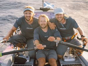 Supporting image for story: Brothers say morale high despite ‘achingly hard’ conditions on Pacific row