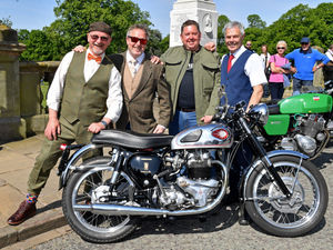 Supporting image for story: 'Distinguished Gentlemen' get on their bikes in Shrewsbury for prostate cancer funds
