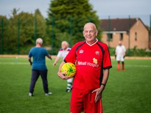 Supporting image for story: Walsall FC walking football club helps friendship blossom