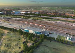 An alternative view of the proposed factory site. Image: Network Rail