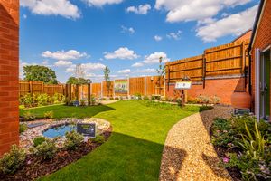 BWM - 007_Poppy Fields - The garden of a show home at the Poppy Fields development