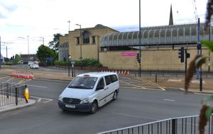 The turning onto Pipers Row from Bilston Street has finally opened
