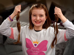 Supporting image for story: Maisie grows her hair for the Princess Trust