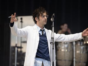 Supporting image for story: Matty Healy brands music industry ‘cruel and shallow money pit’ in award speech