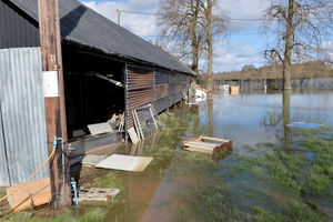 Flooding at West Mid Showground